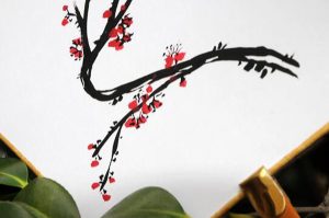 我等你來，你來青春就來——寫在梅花絹上