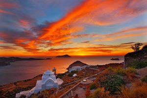 愛琴海的黃昏