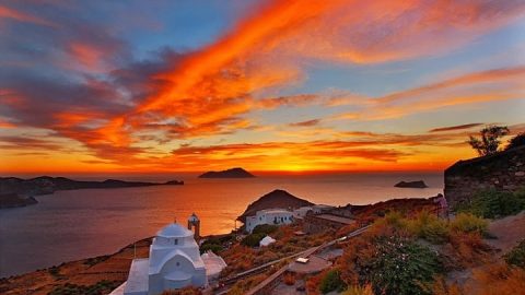愛琴海的黃昏