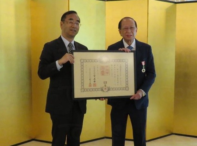 作聯永遠名譽會長貝鈞奇　獲頒旭日雙光章　表揚其在港柔道發展貢獻（附貝先生答謝辭）