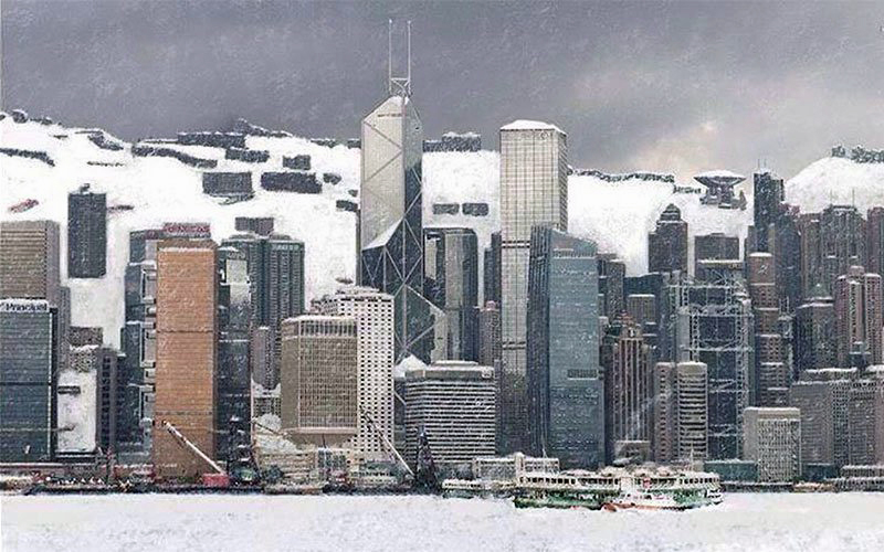 香港的雪