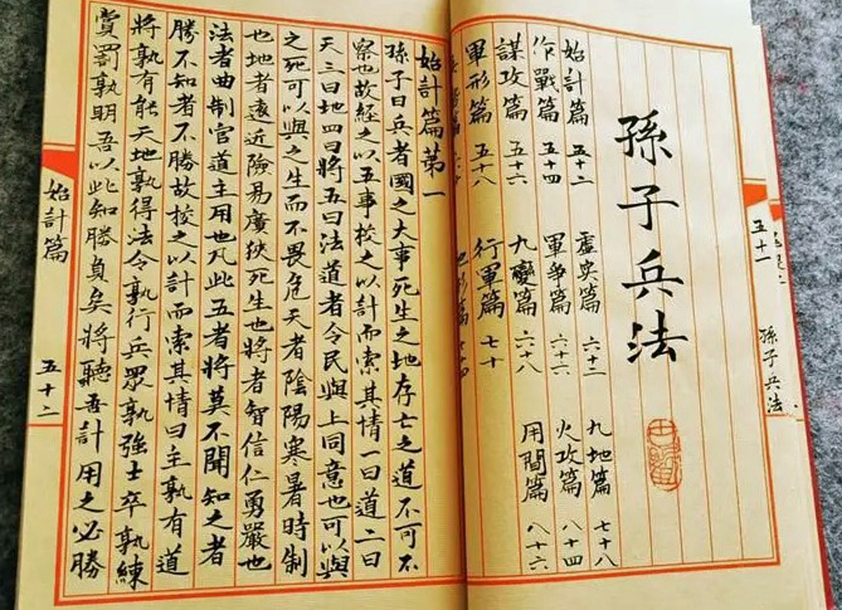 我最喜歡的一本書：《孫子兵法》