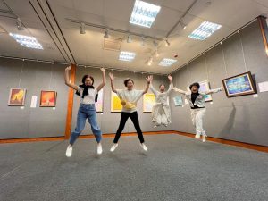 因著翅膀，所以我們飛翔 ——記「羽華．詩語」四人聯展