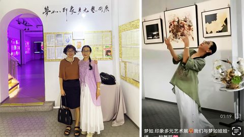 溫習你臨波的娉婷 ——夢如印象多元藝術展觀後